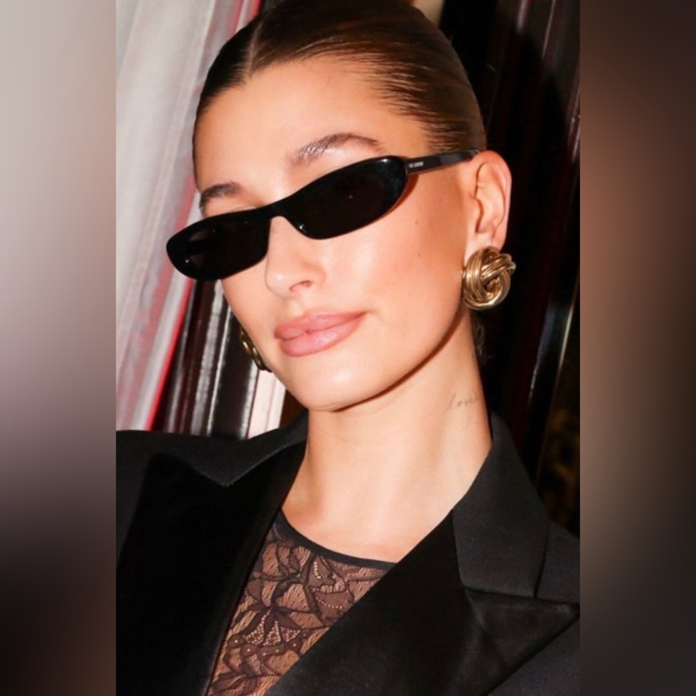 YSL Saint Laurent SL 557 Shade Black Sunglasses - Picture 3 of 15